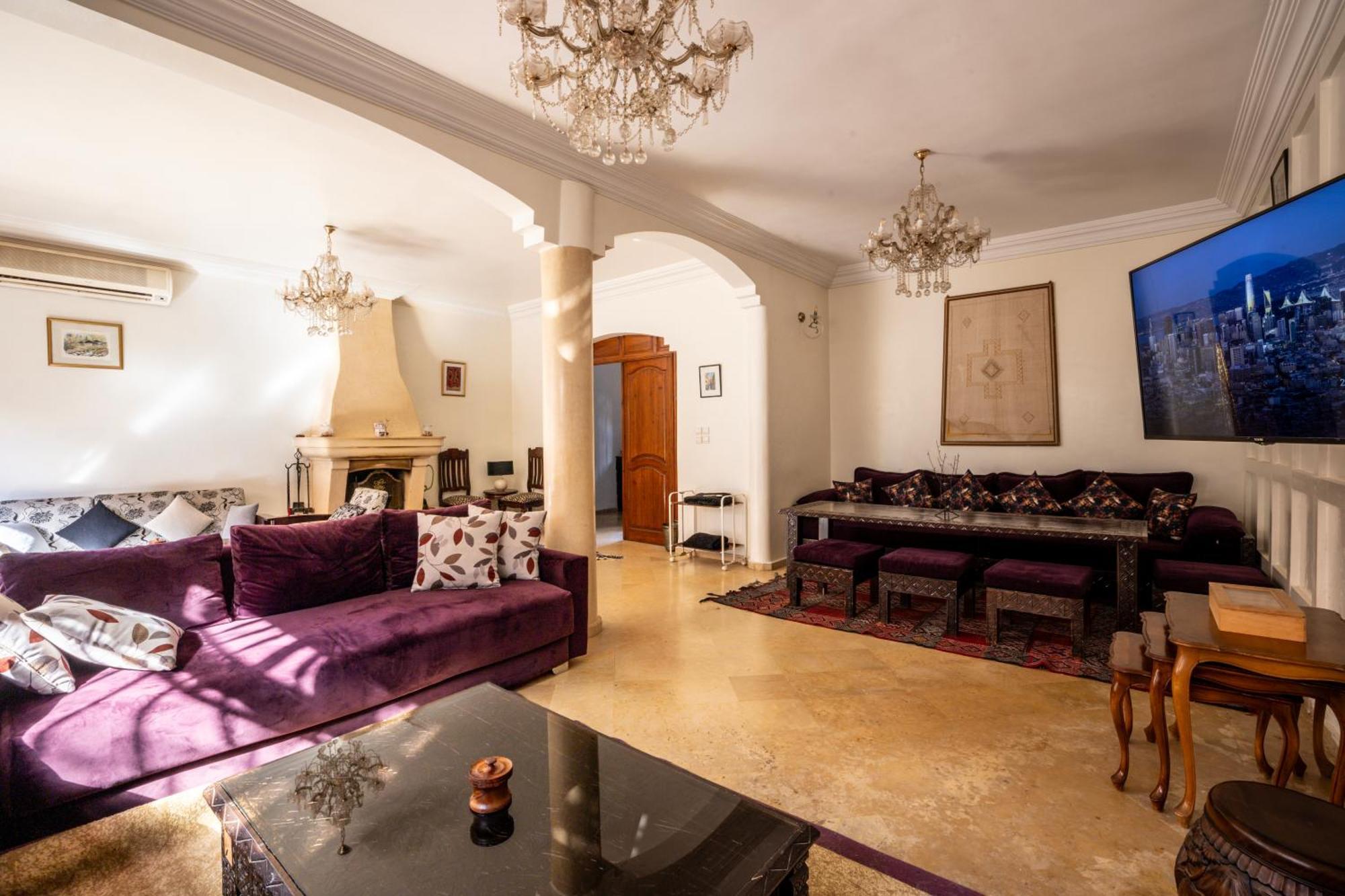 Villa Exclusive Sabah 10 Minutes Du Centre Avec Piscine Privee Marrakesh Exteriör bild