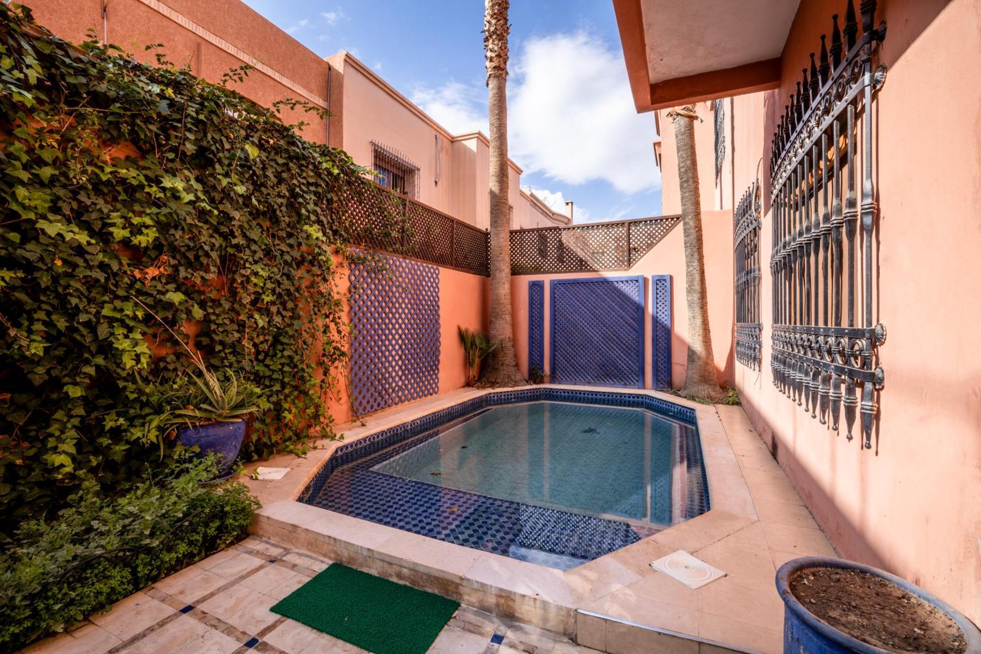 Villa Exclusive Sabah 10 Minutes Du Centre Avec Piscine Privee Marrakesh Exteriör bild